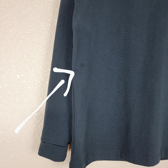 🔥SALE🔥 Adidas Basketball T-shirt Long Sleeve Black XS Women's - Picture 6 of 15